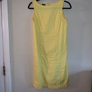 Springtime Eyelet Sundress Talbots 4P